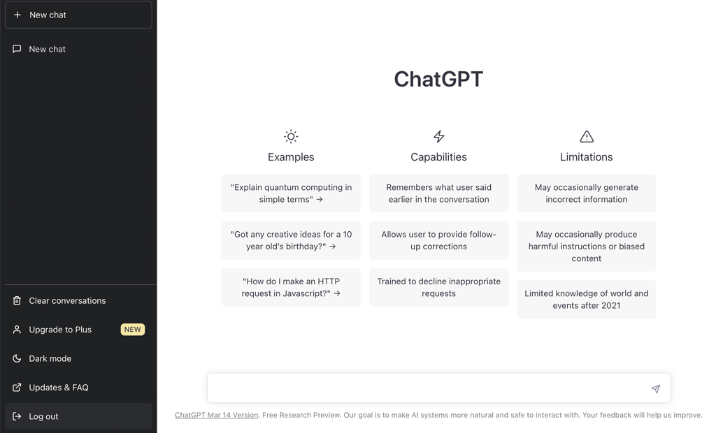 開始使用 ChatGPT