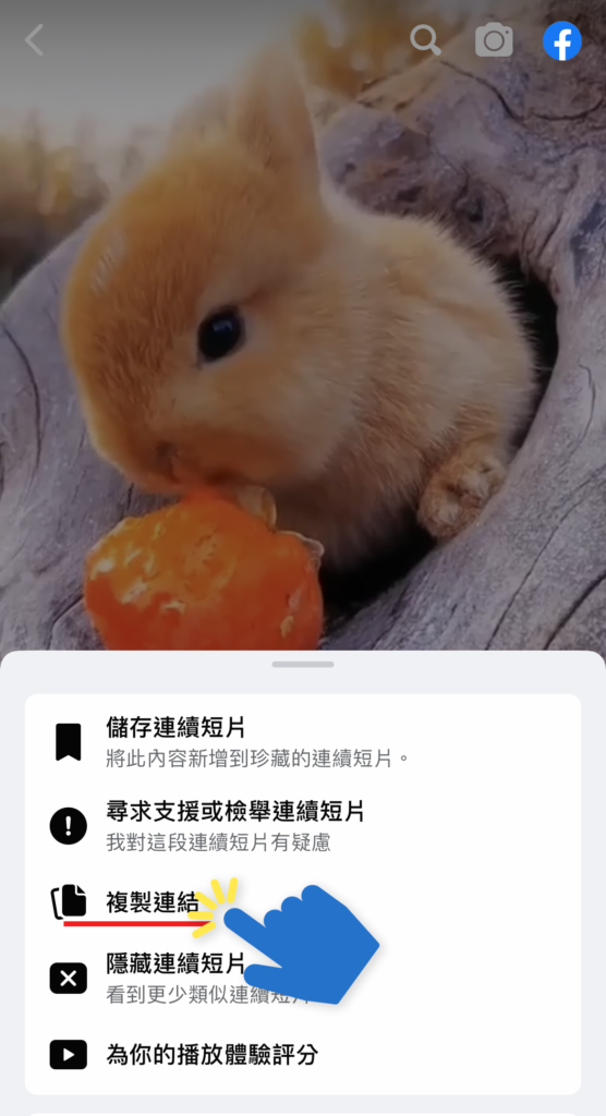 FB影片下載教學 複製影片連結
